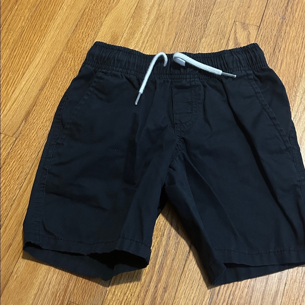 Cat & Jack Black Twill Shorts XS (4/5)